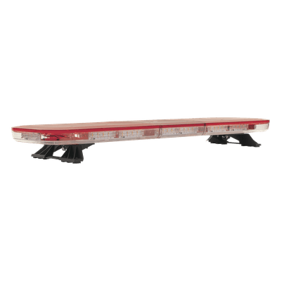 EPCOM INDUSTRIAL SIGNALING Barra de luces LED de 47", 108 LED, con control de tráfico en color ámbar, dual color rojo/claro, ideal para equipar ambulancias y unidades de bomberos
