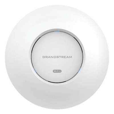 GRANDSTREAM Punto de acceso Wi-Fi 6 802.11 ax 1.77 Gbps, MU-MIMO 2x2:2 con administración desde la nube gratuita o stand-alone.