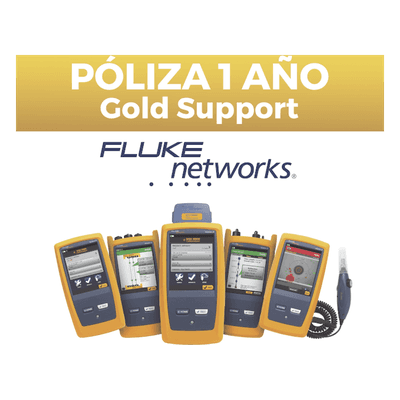 FLUKE NETWORKS Póliza de Soporte Gold