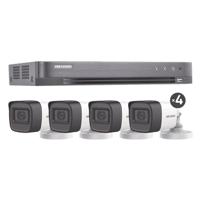 HIKVISION Kit de Videovigilancia TurboHD