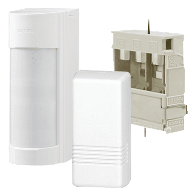OPTEX Kit Detector Inalámbrico para Exterior