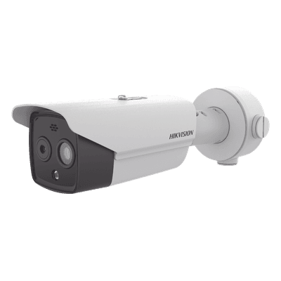 HIKVISION Cámara Bala IP Térmica y Óptica Biespectral