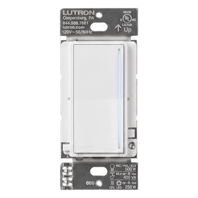 LUTRON RADIORA 3 Atenuador de Pared Táctil
