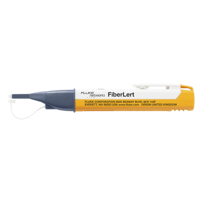 FLUKE NETWORKS Detector de Fibra Activa y Potencia Óptica FiberLert™, Para Fibras Monomodo y Multimodo en Lambdas de 850 a 1625 nm, Detección sin Contacto, Compatibles con Conectores UPC y APC