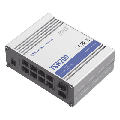 TELTONIKA Switch Industrial No-Administrable