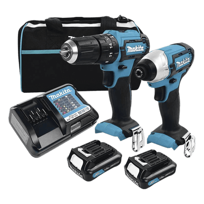 MAKITA Kit Rotomartillo y Atornillador de Impacto
