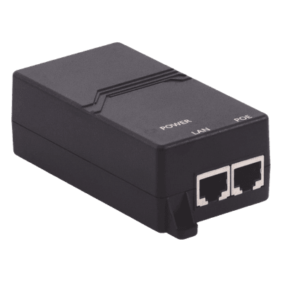 GRANDSTREAM Inyector PoE Pasivo 48vcc Gigabit para APs Grandstream hasta 24W GWN7605, GWN7605LR, GWN7615, GWN7630, GWN7630LR, GWN7660, GWN7660LR y GWN7664.
