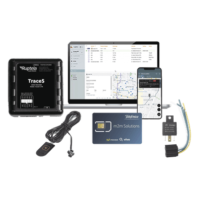 RUPTELA Kit de Localizador Vehicular 2G y 4G LTE Cat M1