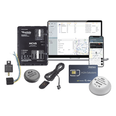 RUPTELA Kit Localizador 4G LTE