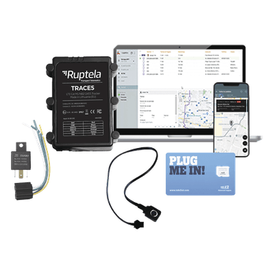 RUPTELA Kit Localizador Vehicular 2G y 4G LTE Cat M1