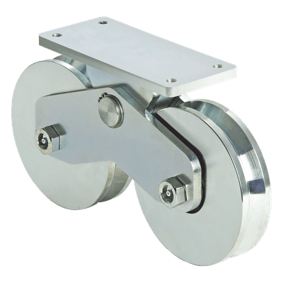 COMUNELLO Rueda Doble para Puerta Corrediza