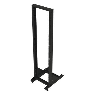 LINKEDPRO BY EPCOM Rack Móvil de Acero de 2 Postes, 45 UR, Incluye 4 Ruedas Uso Rudo.