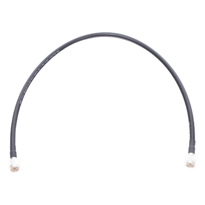 EPCOM INDUSTRIAL Jumper de 83 cm (32.68 Pulgadas) con Cable Coaxial LMR400 Conectores N en Ambos Extremos