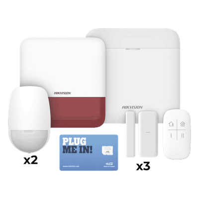 HIKVISION Kit de Alarma Inalámbrico