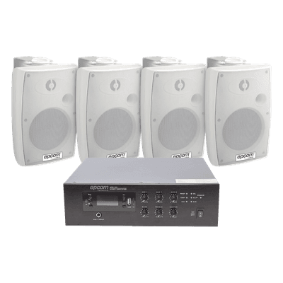 EPCOM PROAUDIO Kit Amplificador 100V