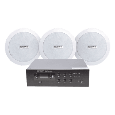 EPCOM PROAUDIO Kit Amplificador 70/100V