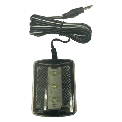 MIDLAND Luz LED estroboscópica de alta visibilidad en color blanca, para uso en WR120