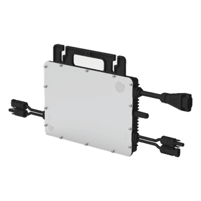 HOYMILES Microinversor 1 Kw, 220 Vca, para Interconexión a Red Eléctrica, IP67, Conexión para Cable Troncal, Soporta Oversizing a 2 Módulos de Hasta 670 W