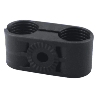 SYSCOM TOWERS Sujetador Plástico para Cable Coaxial