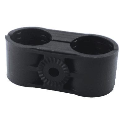 SYSCOM TOWERS Sujetador Plástico para Cable Coaxial