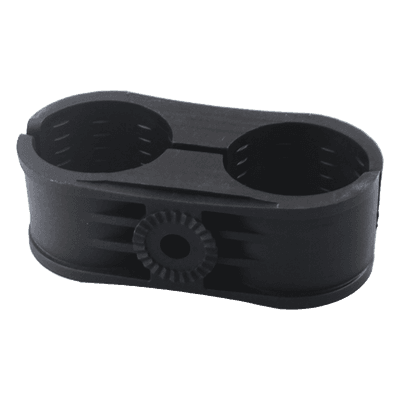 SYSCOM TOWERS Sujetador Plástico para Cable Coaxial