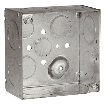 RACO Caja Cuadrada Galvanizada
