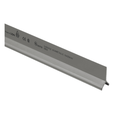 PANDUIT Divisor para uso con canaletas T70, Material PVC Rígido, 2.4 m de Largo, Color Gris Internacional