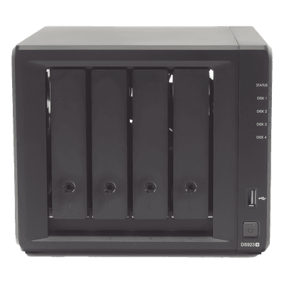 SYNOLOGY Servidor NAS de 4 Bahías (Expandible a 9 Bahías)