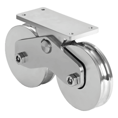 COMUNELLO Rueda Doble para Puerta Corrediza