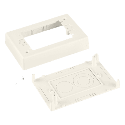 PANDUIT Caja de Pared Superficial Sencilla