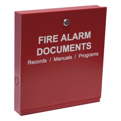 SYSTEM SENSOR Gabinete para documentos de alarma contra incendios