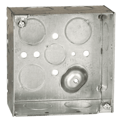 RACO Caja Cuadrada Galvanizada