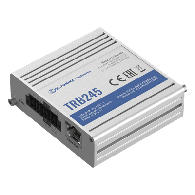 TELTONIKA Gateway Industrial LTE M2M (Cat 4), puertos Serial RS232/RS485