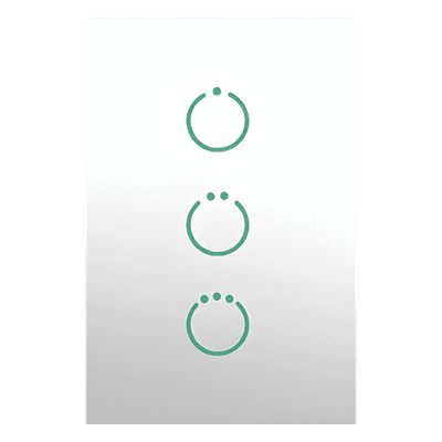 SMARTHOME BY EPCOM Interruptor Táctil Z-Wave Plus