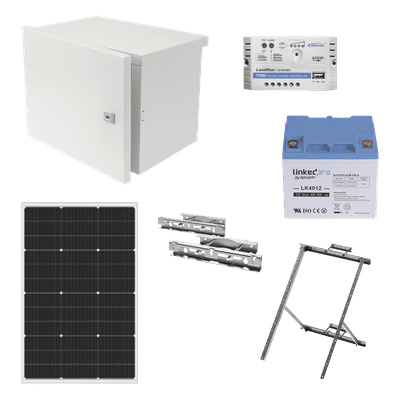 Syscom Kit de Alimentación PV para CCTV