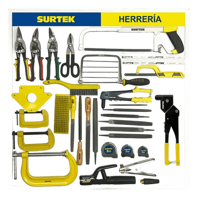 SURTEK Tabla Exhibidora de Herramientas