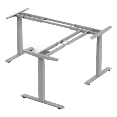 EPCOM INDUSTRIAL Base de Escritorio Motorizado Tipo L (3 Columnas)