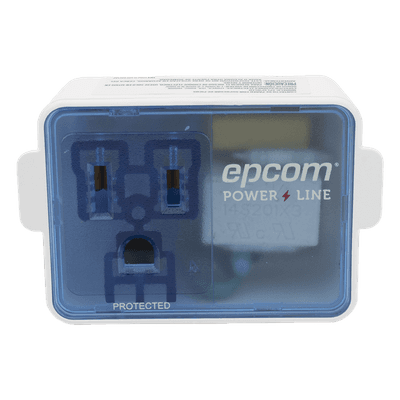 EPCOM POWERLINE Supresor de Picos Portátil para Pared