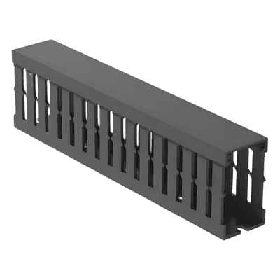 PANDUIT Canaleta Ranurada de PVC con Tapa