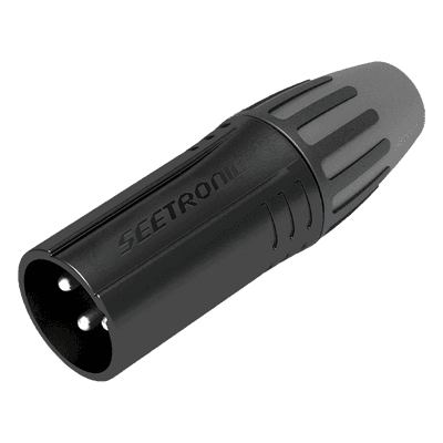 SEETRONIC Conector XLR Macho