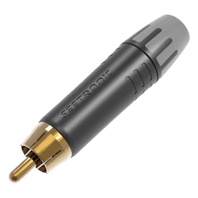 SEETRONIC Conector RCA Macho