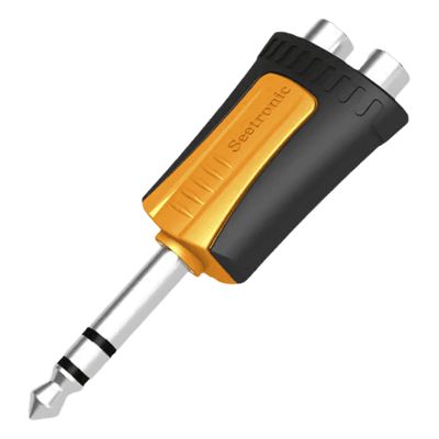 SEETRONIC Adaptador de Audio Estéreo