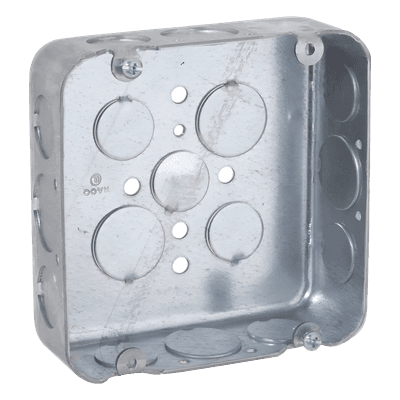 RACO Caja Cuadrada Troquelada