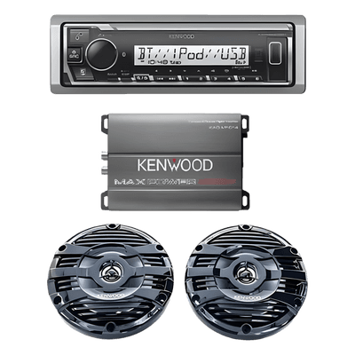JVC  KENWOOD Kit de estéreo marino con Bluetooth