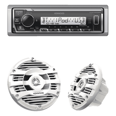 JVC  KENWOOD Kit Estéreo Marino Bluetooth