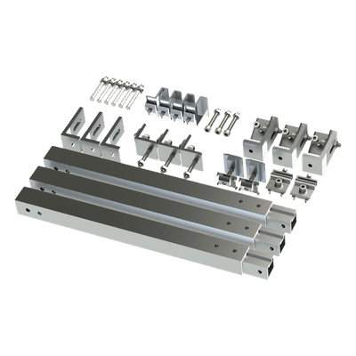 EPCOM POWERLINE Caja de accesorios de aluminio anodizado