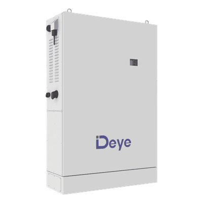 DEYE Estacion de Inversor Hibrido de 8 kW con 4 Baterías de 5.12Kwh y Gabinete