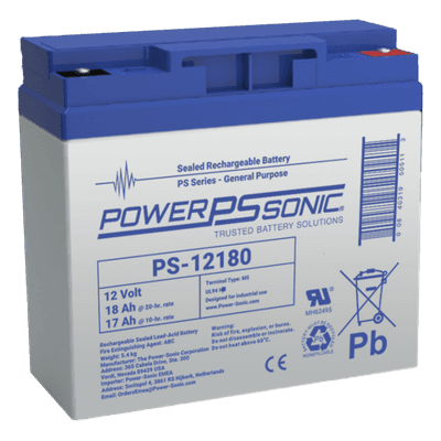 POWER SONIC Batería de Respaldo AGM/VRLA