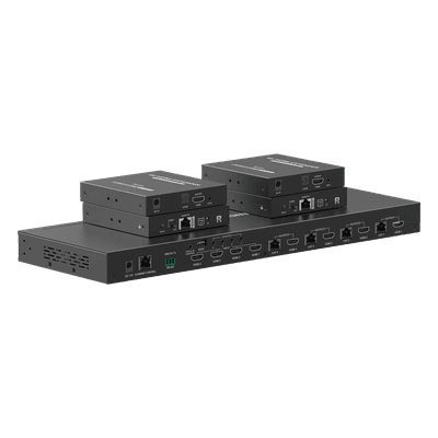 EPCOM TITANIUM MATRICIAL Y EXTENSOR DE VIDEO HDMI 4 x 4