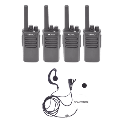 TXPRO Kit de Radios UHF